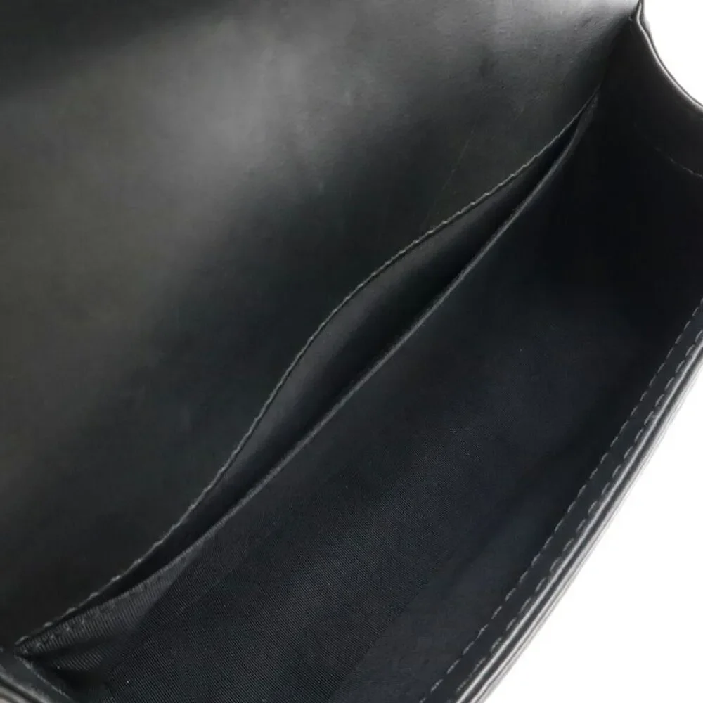 Chanel Boy Wild Stitch Shoulder Bag Black